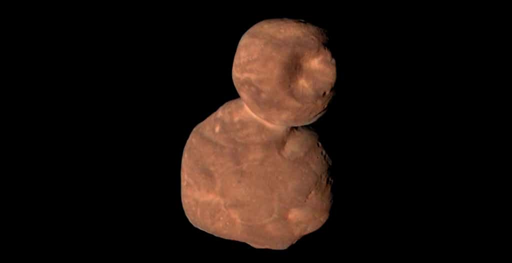 L’étrange astéroïde 2014 MU69 a reçu le nom définitif de Arrokoth. © Nasa, SwRI, JHUAPL, Roman Tkachenko