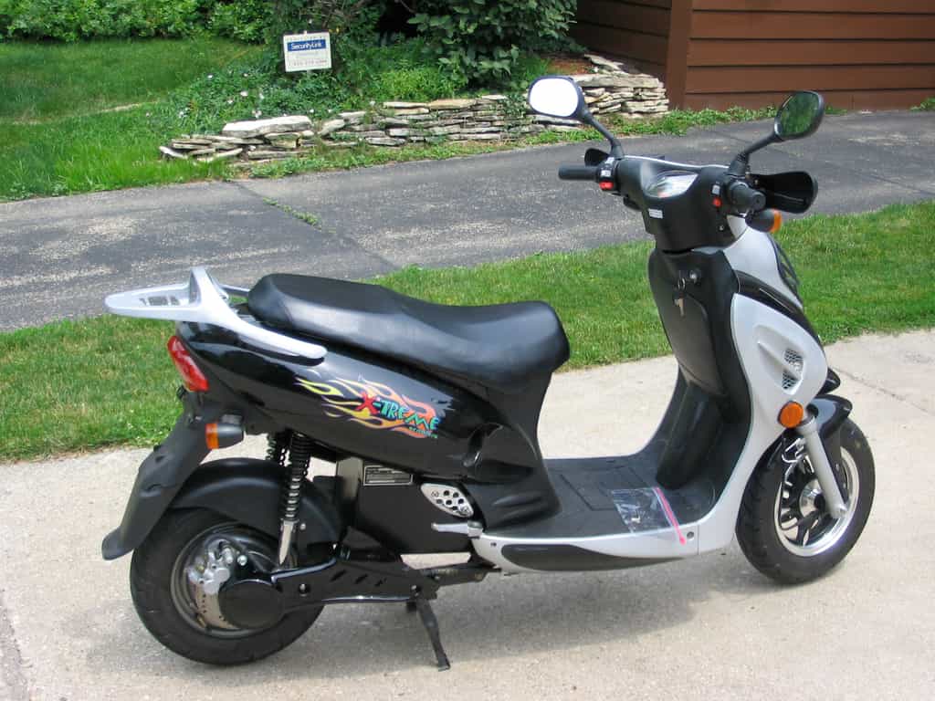 Quelle est l'autonomie d'un scooter électrique ? © Wikimedia