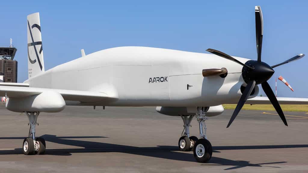 Le premier drone militaire français qui va faire MALE se dévoile pour le Salon du Bourget  Aarok
