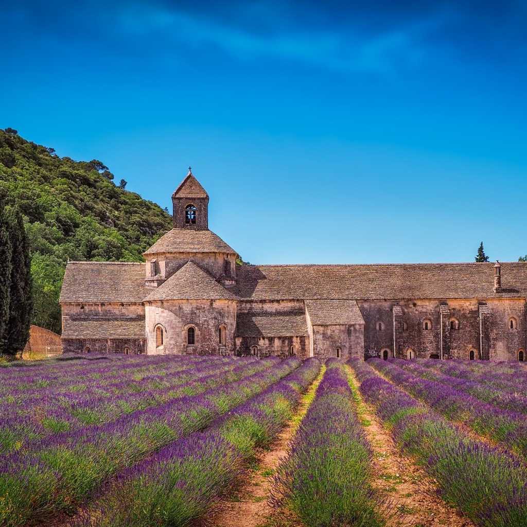 Abbaye de Sénanque, France © Wikimédia Commons, domaine public