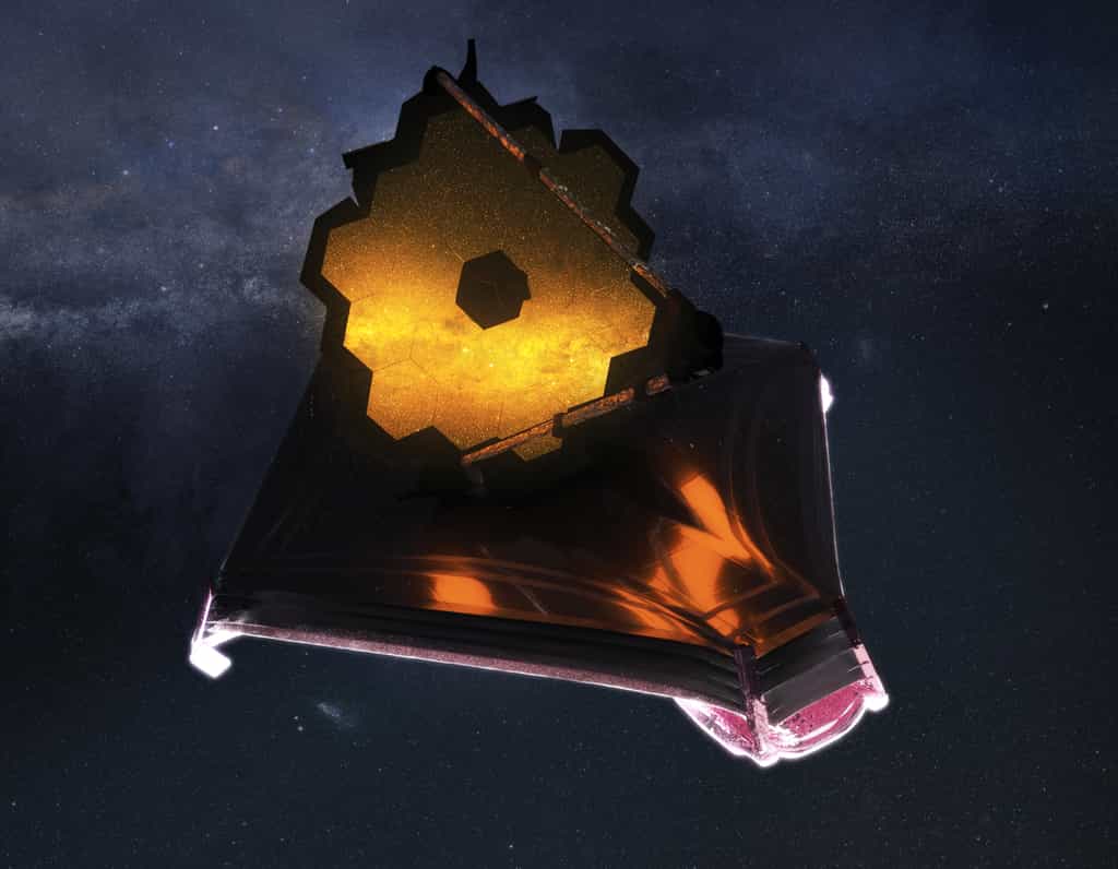 Le télescope spatial James Webb s'associera au télescope Event Horizon pour observer le cœur de notre Galaxie où est tapi un trou noir supermassif. © Nasa, ESA, SSC, CXC, STScI