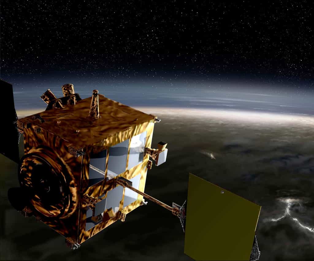 Après l'échec de la satellisation de la sonde Akatsuki autour de Vénus et pour ne pas perdre la mission, la Jaxa a planifié une autre tentative en décembre 2016. Mais d'ici là, la sonde s'approchera à plusieurs reprises du Soleil où elle sera exposée à des températures pour lesquelles elle n'a pas été conçue. Le risque est donc grand de perdre la mission. © Jaxa