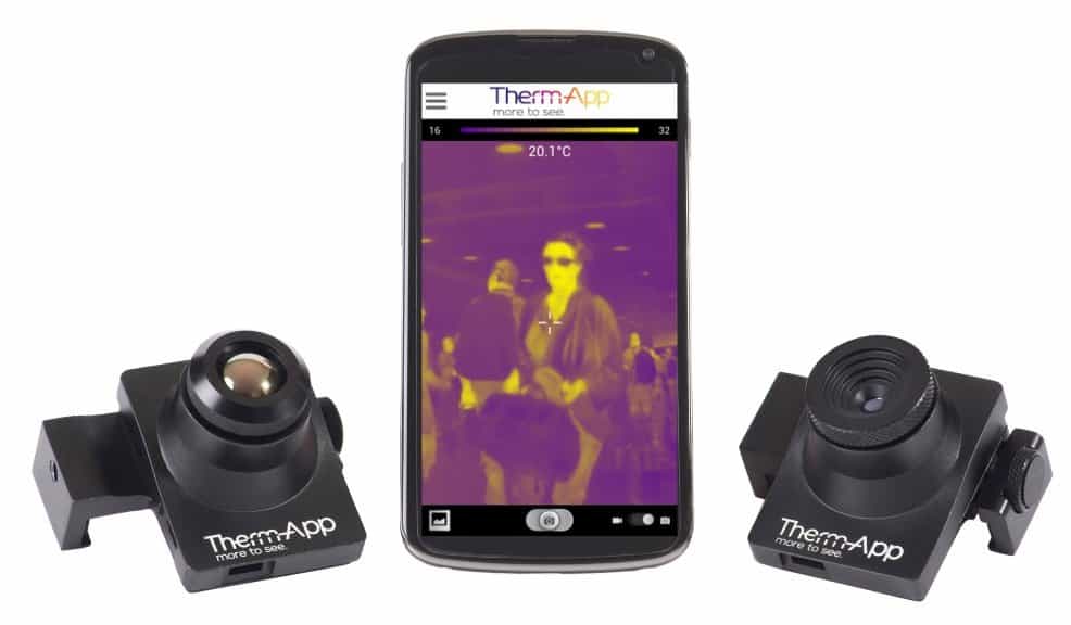 Therm-App transforme un smartphone en caméra infrarouge