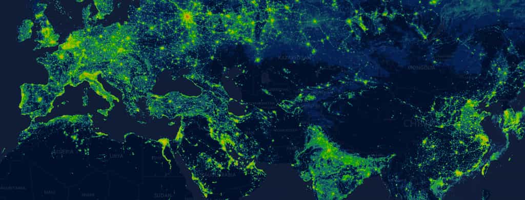 Les impacts néfastes de la pollution lumineuse sont nombreux et malheureusement le phénomène a tendance à s'intensifier. © Radiance Light Trends
