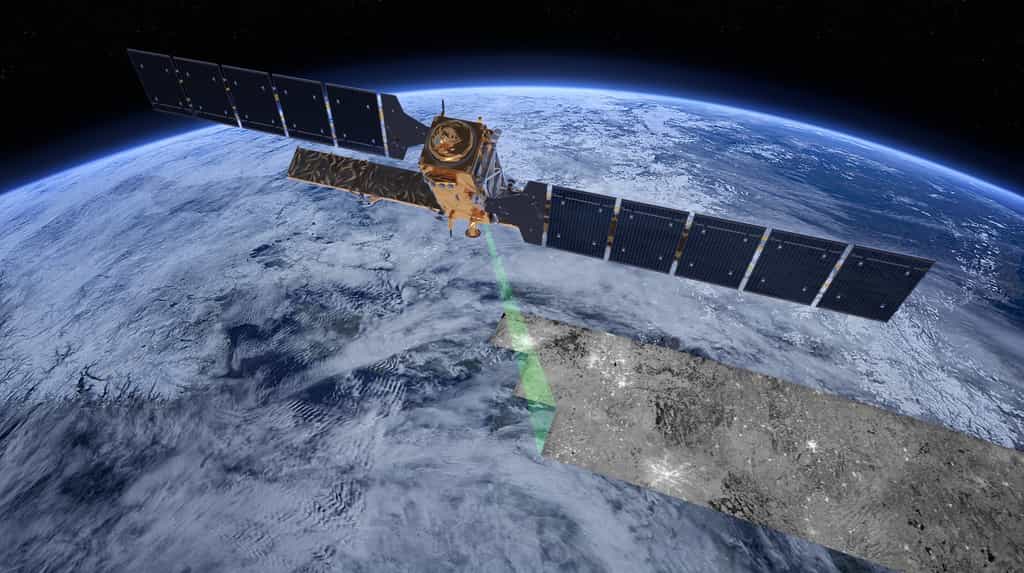 L’imagerie satellite constitue un nouveau moyen de détection des essais nucléaires, plus précis que les mesures sismiques conventionnelles. © ESA, ATG medialab 