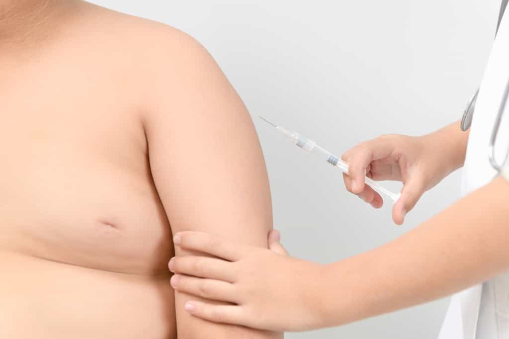 Les personnes obèses sont plus susceptibles de tomber malades même lorsqu’elles sont vaccinées. © kwanchaichaiudom, Adobe Stock