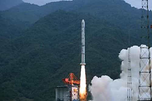 Le lancement de Chang'e-1 le 24 octobre 2007. Crédit Xinhua