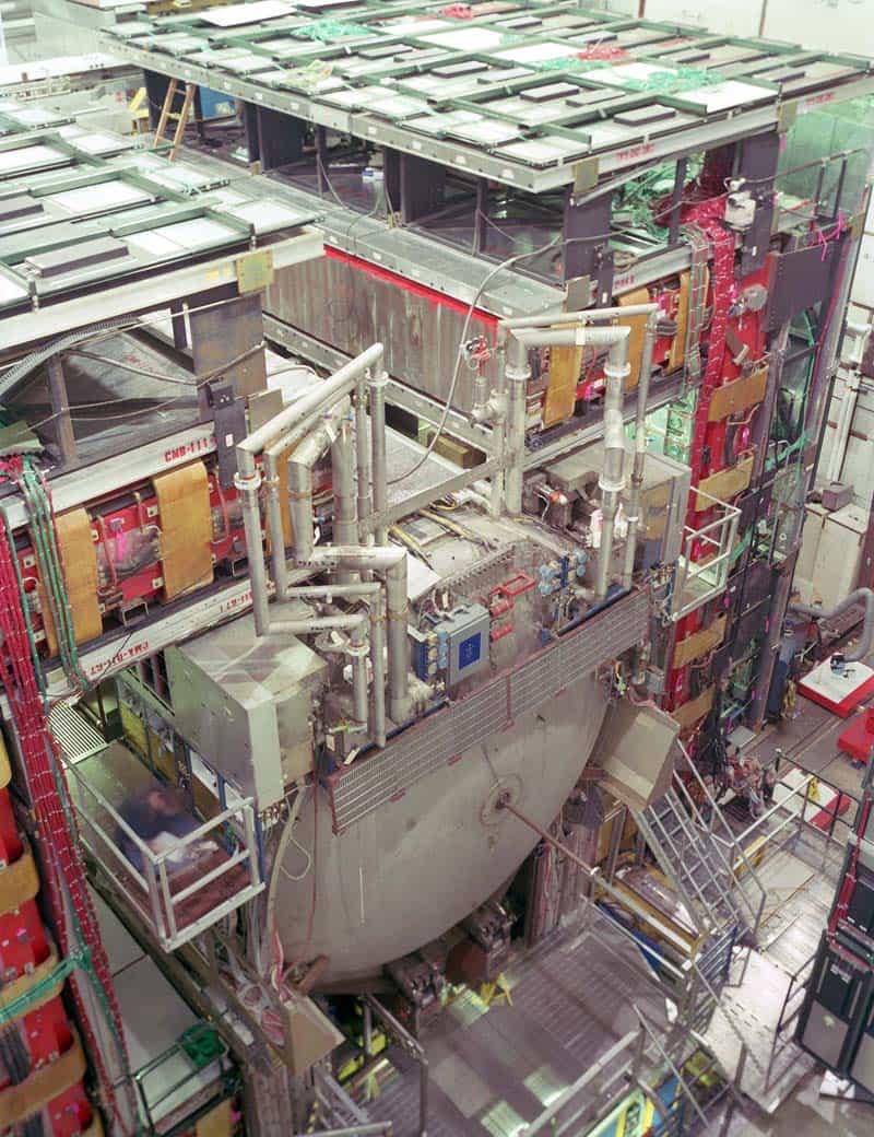 Le détecteur D0. Crédit : Fermilab.