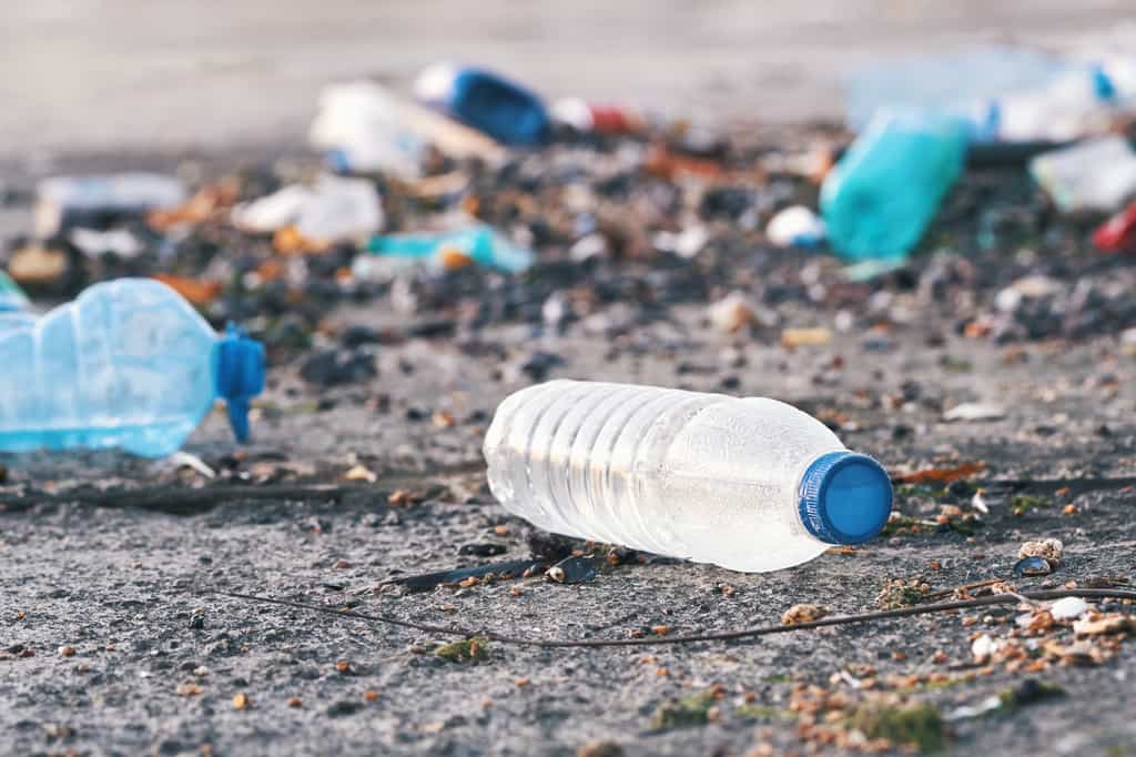 Des dizaines de milliers de déchets plastique polluant la planète sont générés par une poignée de multinationales. © marina_larina, Adobe Stock