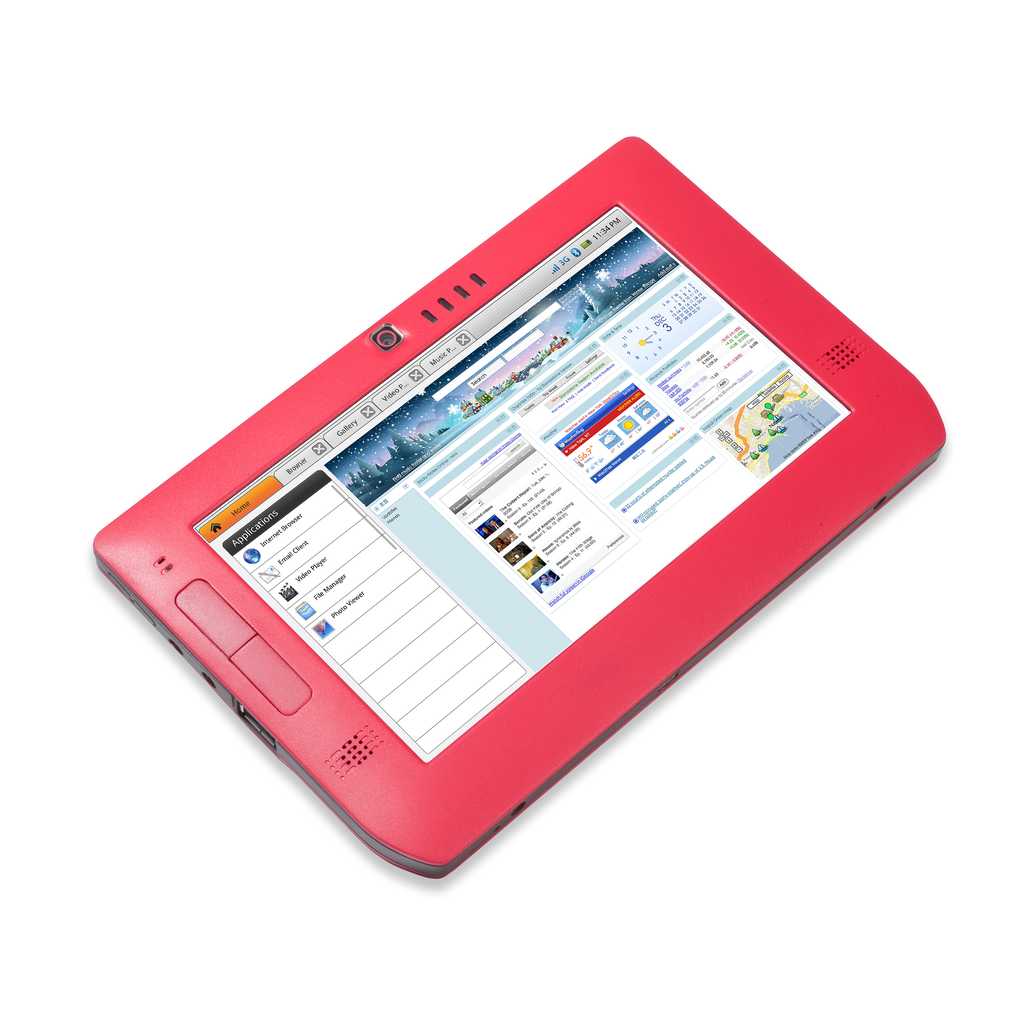La Smartbook Tablet, de Freescale, démarre en quelques secondes et prend des photos. © DR