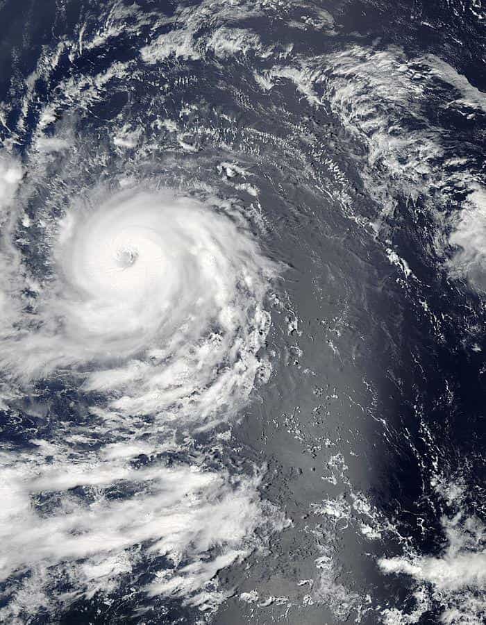L'ouragan Igor vu le 12 septembre 2010 à 16 h 00 TU par l'instrument Modis du satellite Aqua. © NASA Goddard Space Flight Center
