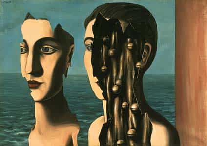 Le double secret (René Magritte, Liège, Belgique, 1927).