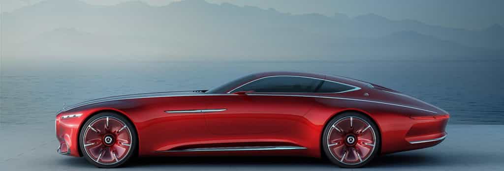 La Maybach 6 de Mercedes a pour but de concurrencer Tesla. © Mercedes-Benz
