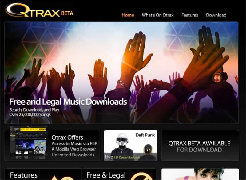 Qtrax, un service attractif mais encore en rôdage...