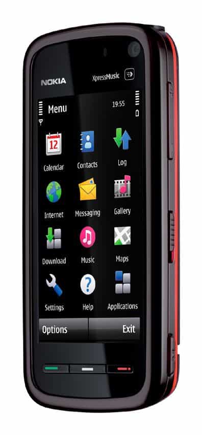 Un téléphone faisant tourner Symbian, un système d'exploitation concurrencé par Android, de Google (accessible à tous) et celui de Apple (qui reste la propriété exclusive de l'entreprise). © DR