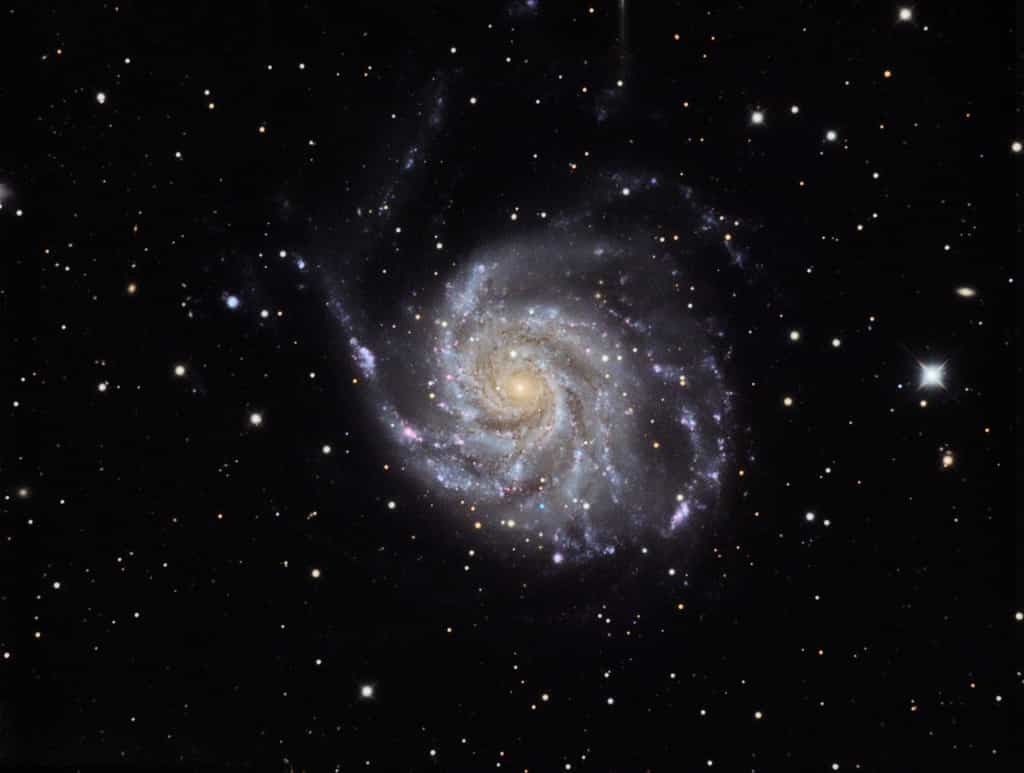 L’Univers visible compterait quelque 100 milliards de galaxies. Ici, la galaxie M101, également appelée NGC 5457 ou galaxie du Moulinet. © Carsten Frenzl, Flickr, CC by 2.0