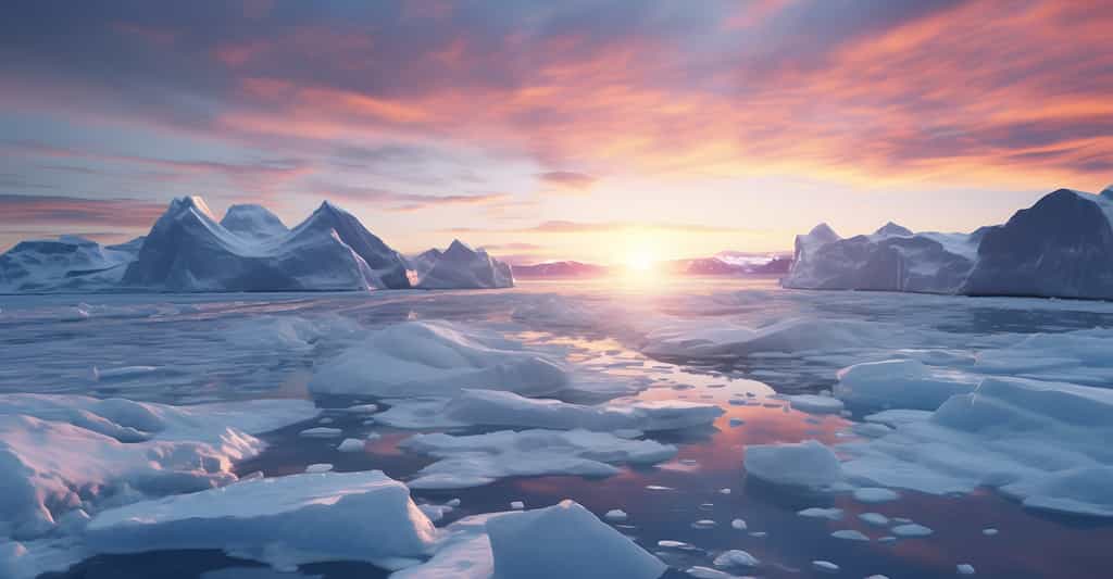 Des chercheurs de l’université de Californie et de l’université du Michigan (États-Unis) estiment que l’albédo de la glace du Groenland a été surestimé. © SolarLab, Adobe Stock