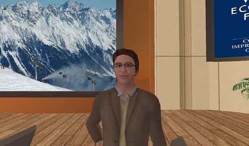 Un avatar, une forme de créature virtuelle - Crédit : World Economic Forum