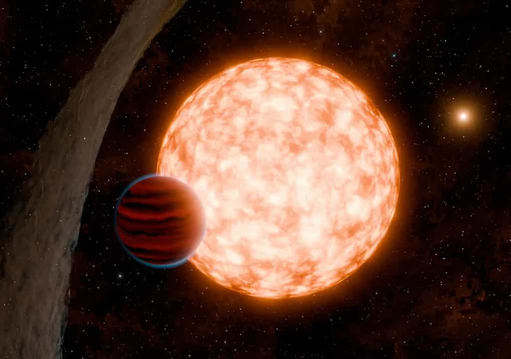 Des astronomes de l’université de Caroline du Nord (États-Unis) ont découvert une planète de seulement 3 millions d’années. Ici, en vue d’artiste. © R. Hurt, K. Miller (Caltech/IPAC), Nasa, JPL-Caltech