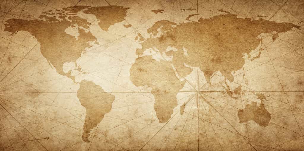 Depuis longtemps, les cartographes se débattent avec une Terre ronde qu’ils doivent représenter sur des cartes plates. © Tryfonov, Adobe Stock