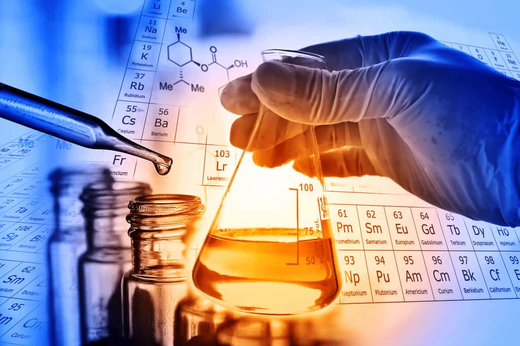 La chimie est la science qui étudie la composition et les transformations de la matière. © totojang 1977, Shutterstock