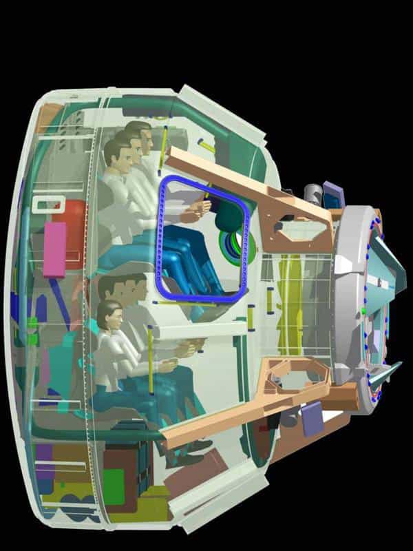 Boeing et Bigelow Aerospace ont annoncé vouloir développer une capsule habitable pour des vols commerciaux et de tourisme spatial. A suivre donc. Crédit Boeing