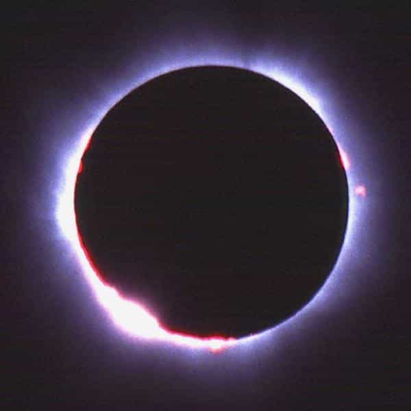 Une éclipse totale. Crédit : iStockphoto/Bjorn Kindler)