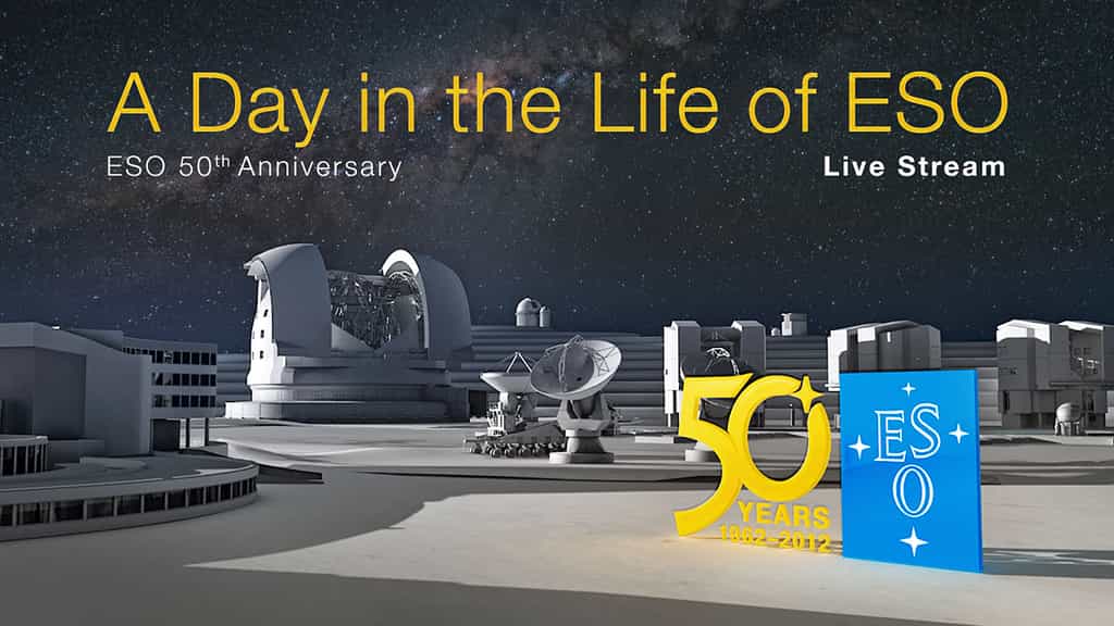 L'ESO fête un demi-siècle de découvertes astronomiques majeures. © ESO 