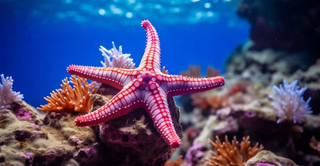 Des chercheurs de l’université de Stanford (États-Unis) avancent que les étoiles de mer ne sont presque que des têtes rampantes. © Hoang, Adobe Stock
