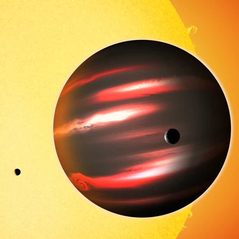 TrES-2b, la première exoplanète étudiée par Kepler