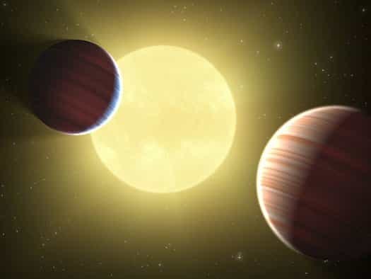 Les exoplanètes découvertes sont situées, pour les plus proches, à quelques années-lumière de la Terre. Elles renferment encore de nombreux mystères... Mais certains de leurs secrets ont déjà été percés ! © Nasa, JPL-Caltech, Ames