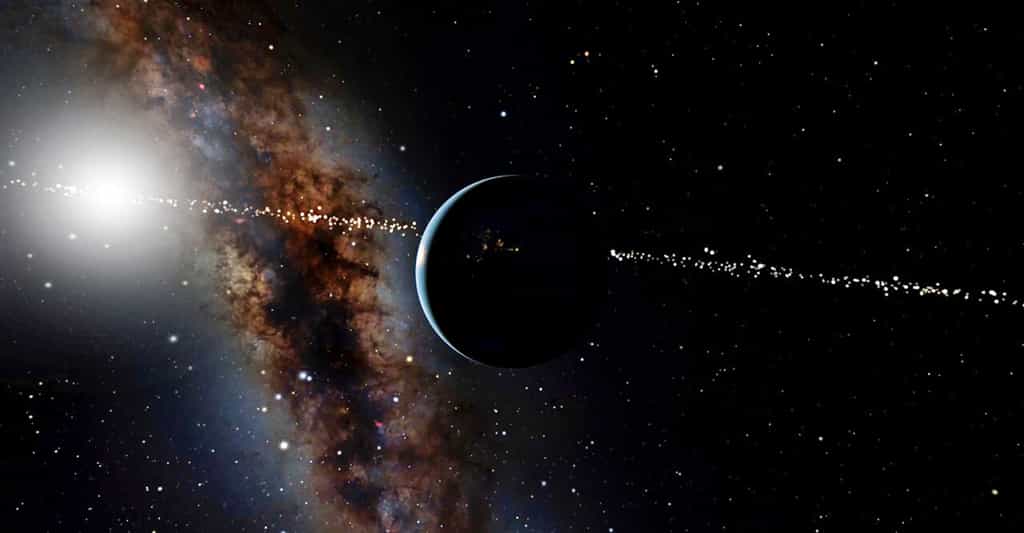 Des chercheurs de l’université Cornell (États-Unis) et du Muséum américain d’histoire naturelle ont identifié des étoiles qui entrent et sortent d’une position depuis laquelle elles peuvent voir la Terre comme une planète en transit autour de notre Soleil. © OpenSpace, Musée américain d’histoire naturelle
