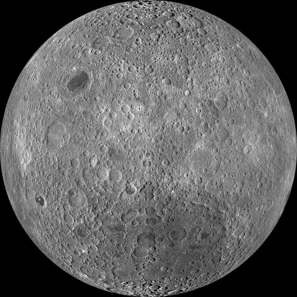La face cachée de la Lune, comme on ne l'avait jamais vue. © Nasa/GSFC/Arizona State University