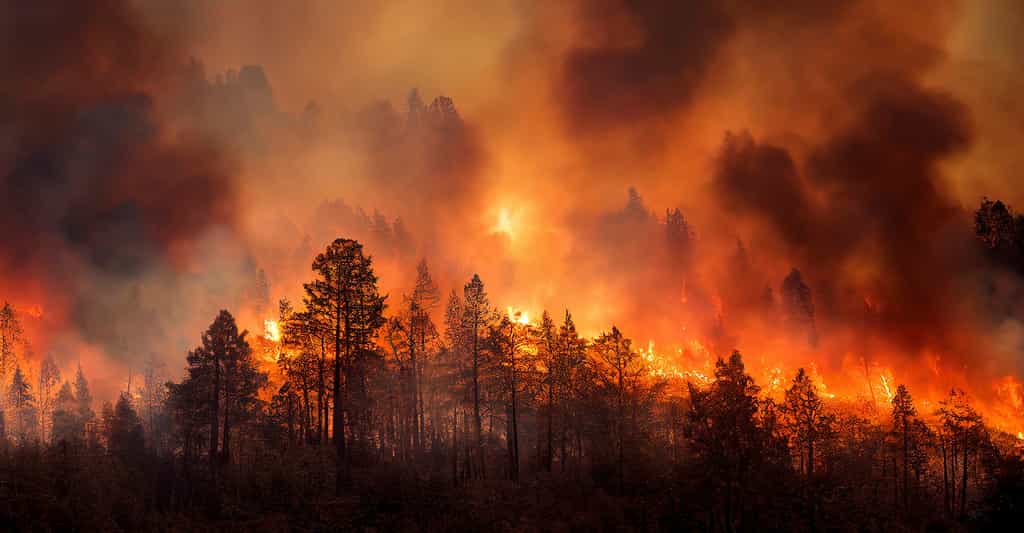 Des feux de forêt d’une ampleur record sont en cours au Chili. © KK, Adobe Stock