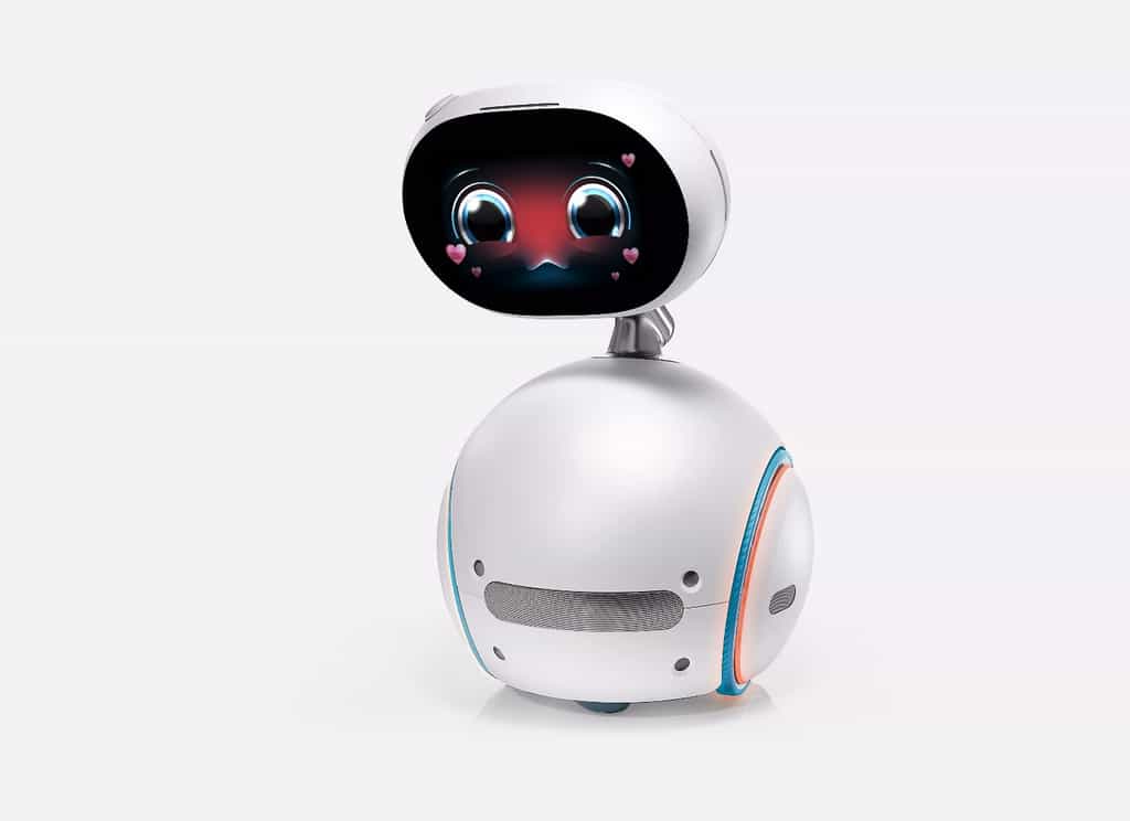 Asus mise sur la robotique domestique avec Zenbo, un sympathique petit robot destiné à servir tous les membres de la famille. © Asus
