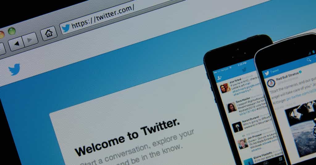 S’inscrire sur Twitter ne prend que quelques instants. © Gil C, Shutterstock