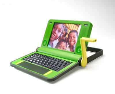 Projet d'ordinateur portable pour l'opération One laptop per child, de Nicholas Negroponte