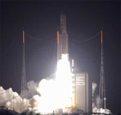 Mission réussie pour Ariane 5 ECA  : capacité record mise en orbite