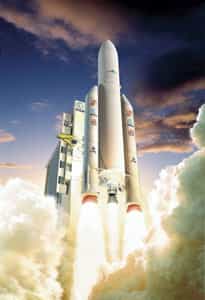 Ariane 5 ECA, vue d'artiste.