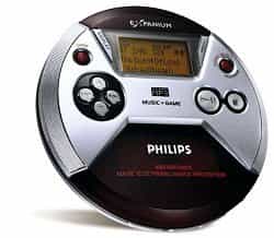 Un baladeur CD MP3 console portable