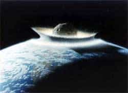 Collision d'un astéroïde avec la Terre