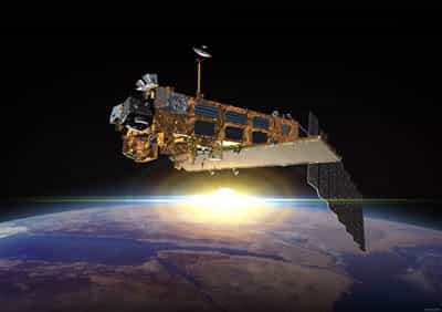 Le satellite européen ENVISAT (crédit : ESA)