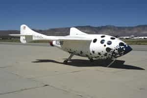 Le SpaceShipOne reste pour l'instant le favori de la compétition suborbitale