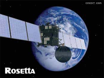 Rosetta, crédits: ESA