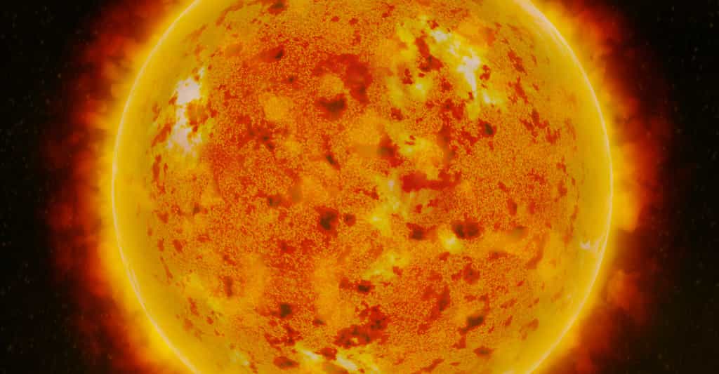L’activité de notre Soleil ne faiblit pas. Des astronomes ont découvert, sur sa face cachée, une gigantesque tache. © Artturi, Adobe Stock