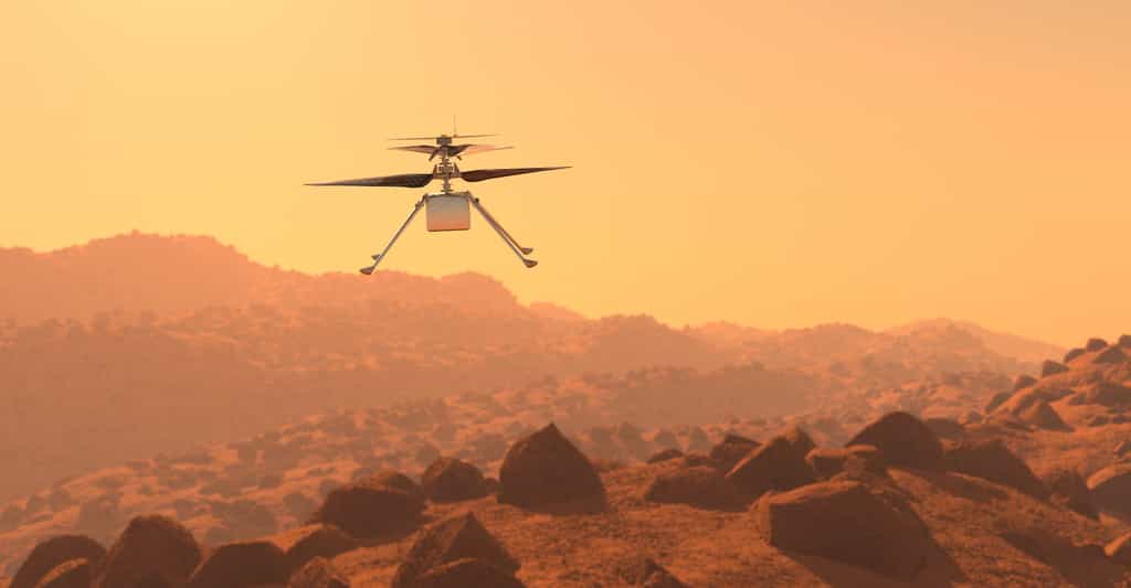 La mission d’Ingenuity sur Mars est allée bien au-delà des espérances des ingénieurs de la Nasa. © Giovanni Cancemi, Adobe Stock