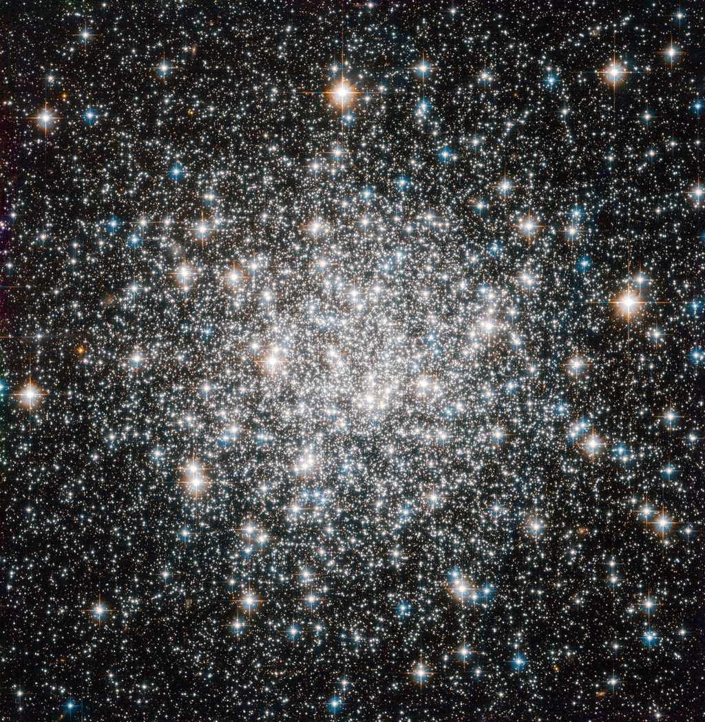 L'amas globulaire Messier 68, nouvelle cible du télescope spatial américain Hubble. © Nasa, Esa, Hubble 