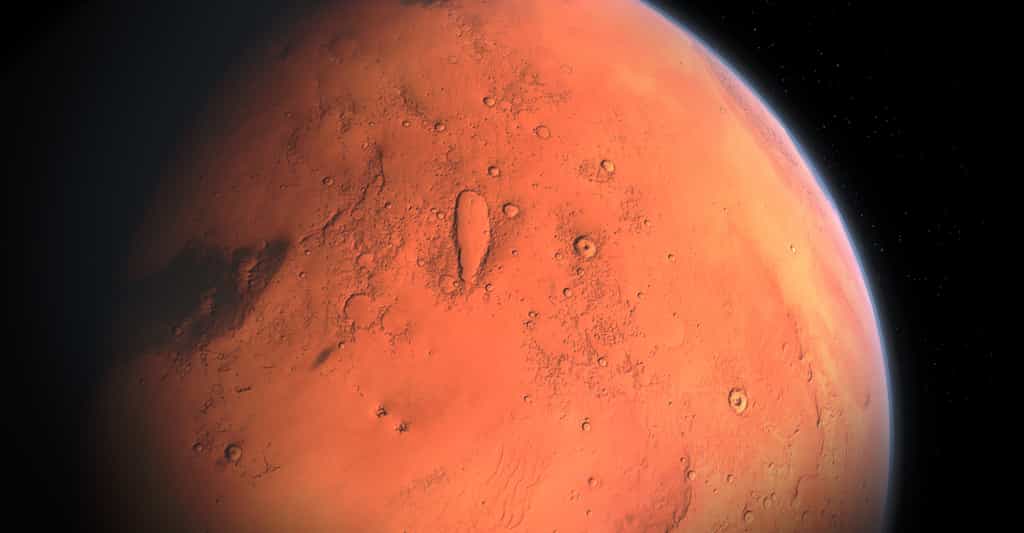 Des astronomes ont observé dans la tempête globale qui a balayé Mars en 2018, un phénomène qui pourrait être à l’origine de la disparition de l’eau sur la planète : les tours de poussière. © Aynur_zakirov, Pixabay License