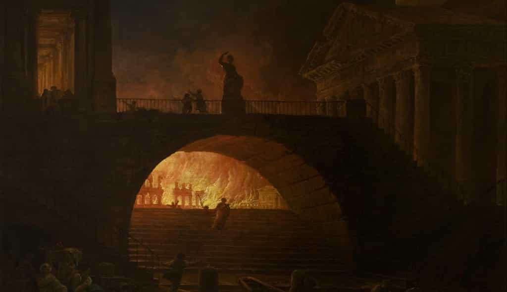 Néron et le grand incendie de Rome