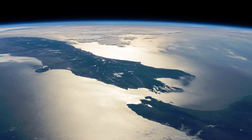 La Nouvelle-Zélande vue de l'ISS. © Nasa